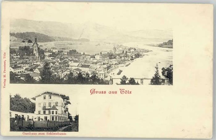 Bad Toelz ungelaufen ca. 1900