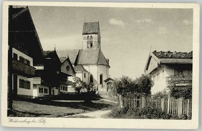 Wackersberg Bad Toelz ei Bad Tölz ungelaufen ca. 1920
