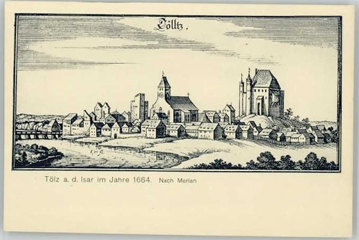 Bad Toelz arienstift ungelaufen ca. 1920