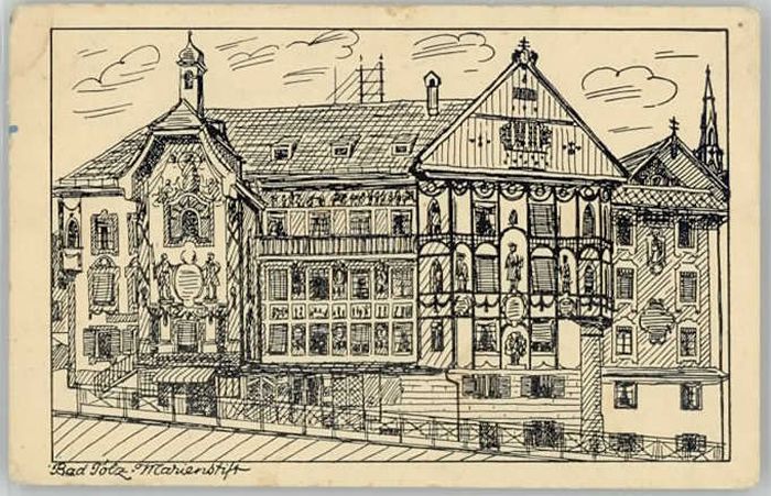 Bad Toelz arienstift ungelaufen ca. 1920