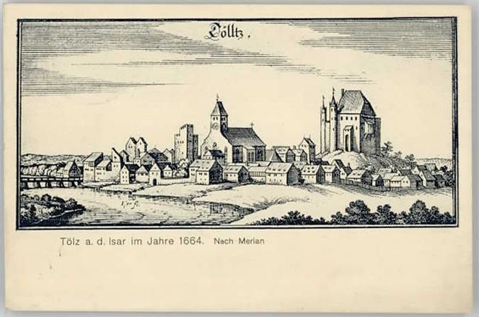 Bad Toelz eldpost x 1917