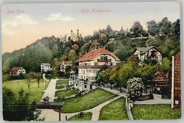Bad Toelz otel Kolberbräu ungelaufen ca. 1920