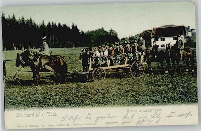 Bad Toelz eonhardifahrt x 1913