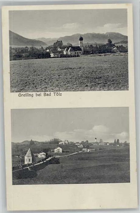 Greiling bei Bad Tölz ungelaufen ca. 1920