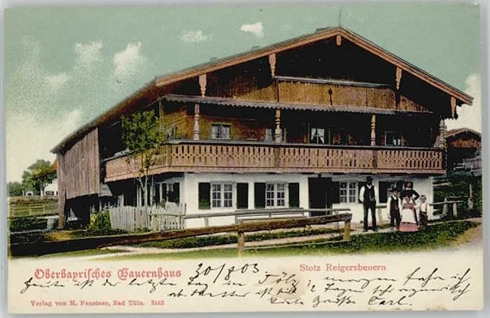 Bad Toelz Stempelabschlag] x 1903