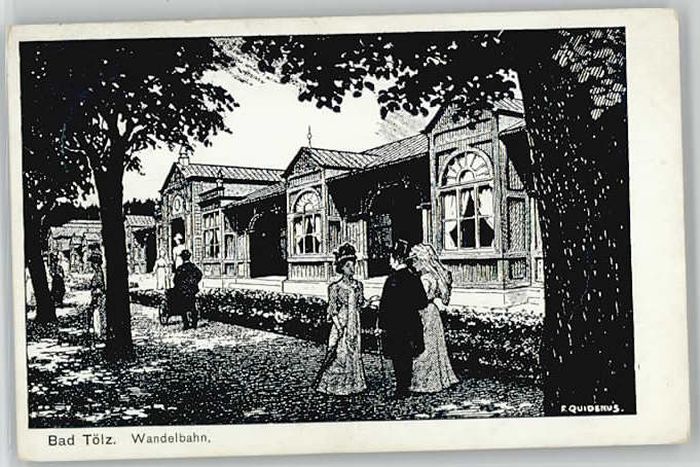 Bad Toelz ünstlerF. Quidenus x 1914