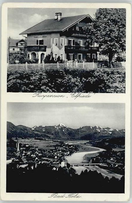 Bad Toelz ension Elfriede ungelaufen ca. 1920