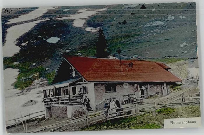 Neuhaus Schliersee Roth Wand Haus ungelaufen ca. 1910