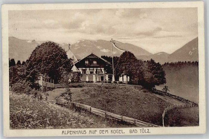 Bad Toelz lpenhaus Kogel x 1913