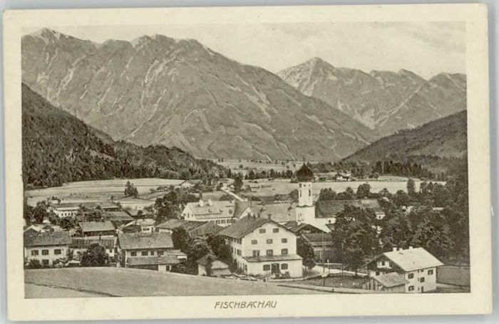 Fischbachau  ungelaufen ca. 1920