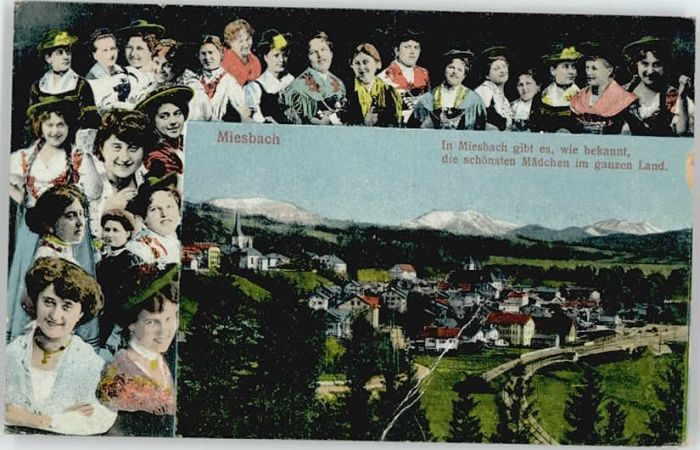 Miesbach  ungelaufen ca. 1910