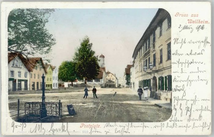 Weilheim Oberbayern Weilheim in Oberbayern  x 1903