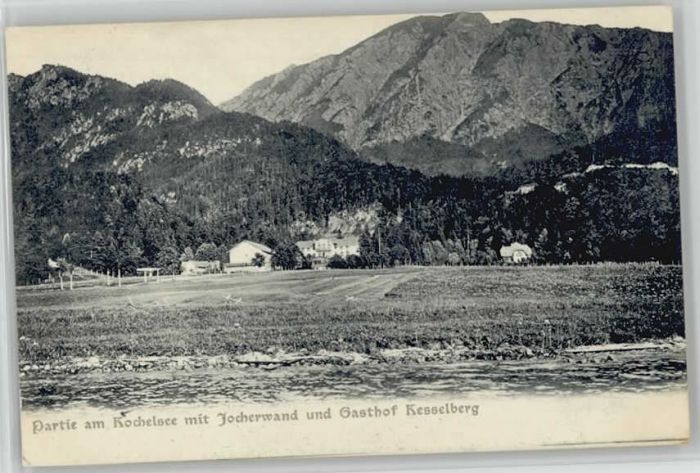Kochel See Jocherwand Kesselberg ungelaufen ca. 19
