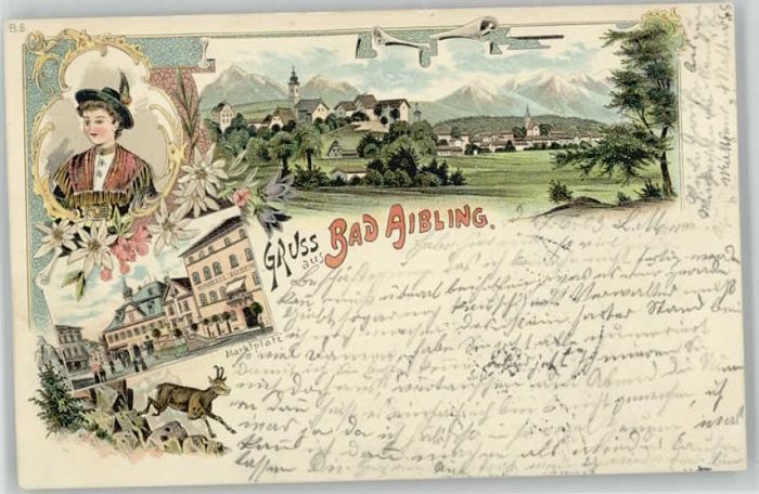 Bad Aibling Marktplatz x 1903