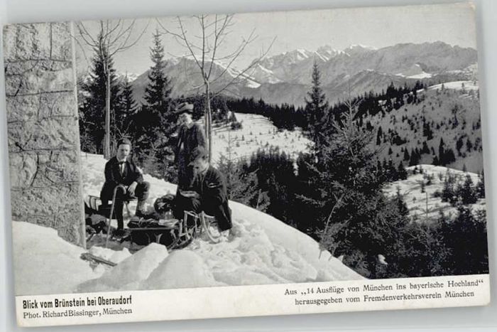 Oberaudorf Bruenstein ungelaufen ca. 1910