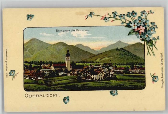Oberaudorf  ungelaufen ca. 1900