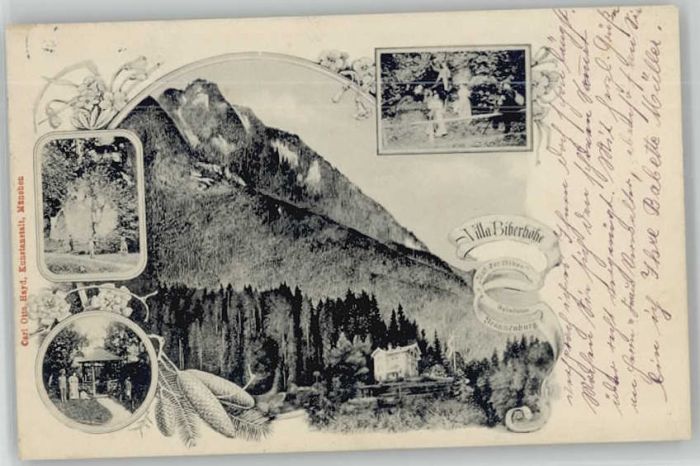 Brannenburg Villa Biberhöhe x 1911