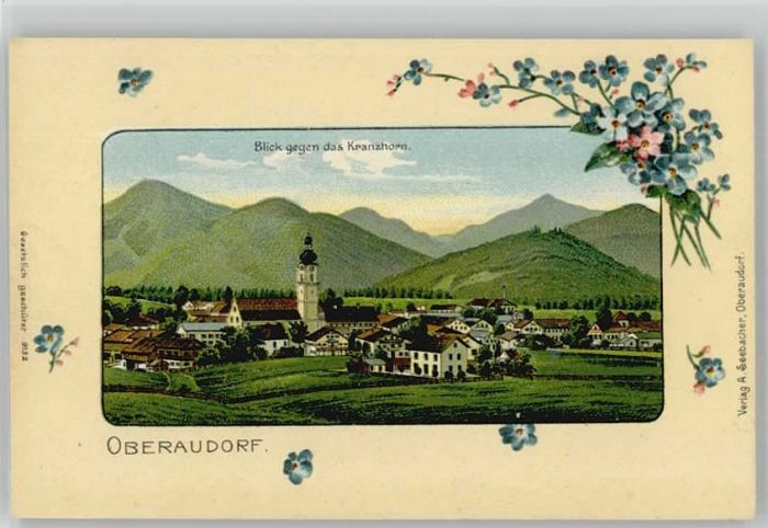 Oberaudorf ungelaufen ca. 1900