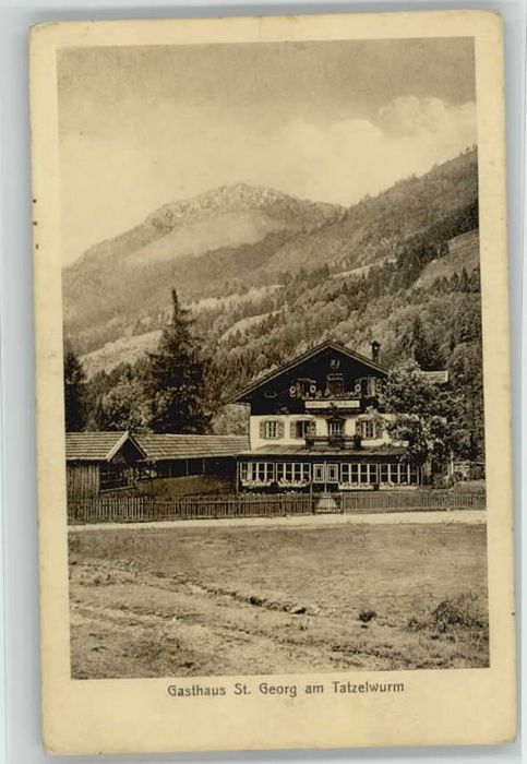 Oberaudorf Gasthaus St. Georg ungelaufen ca. 1920