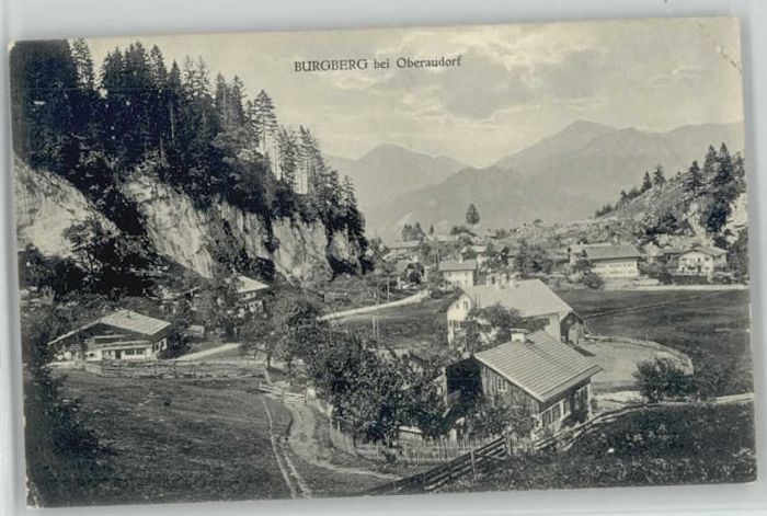 Burgberg Oberaudorf x 1916