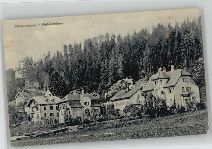Kiefersfelden Villenkolonie x 1922