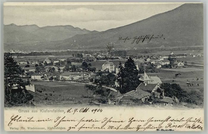 Kiefersfelden  x 1904