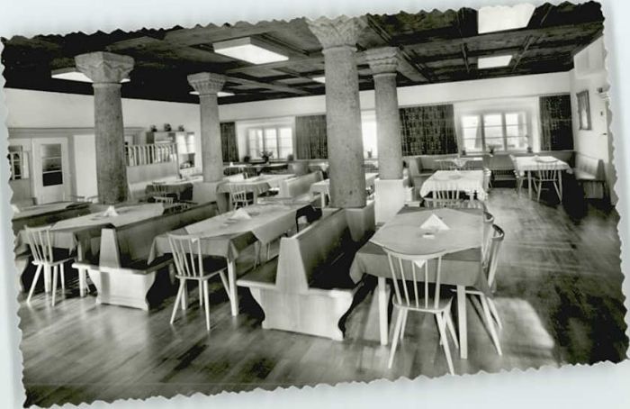 Brannenburg Erholungsheim ungelaufen ca. 1955