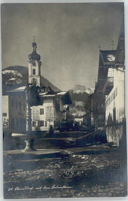 Oberaudorf  ungelaufen ca. 1930