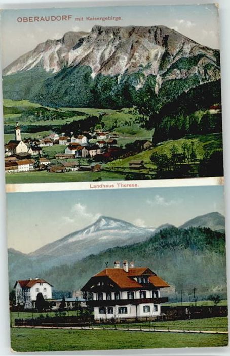 Oberaudorf Landhaus Therese x 1911