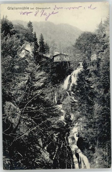 Oberaudorf Gfallermühle x 1915
