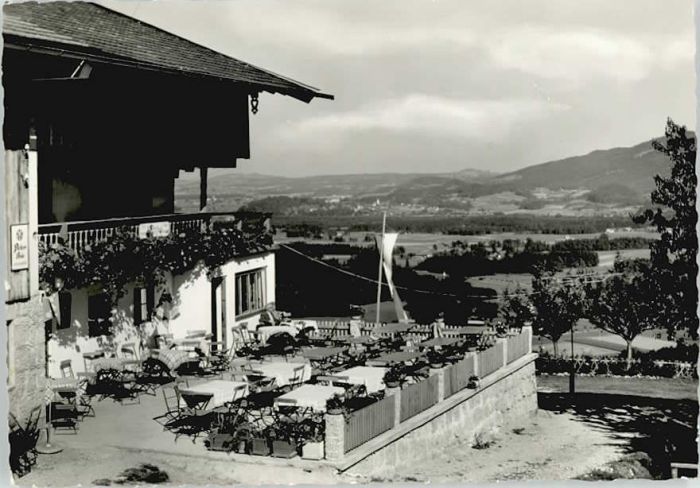 Brannenburg Gasthof Cafe Kogl x 1964