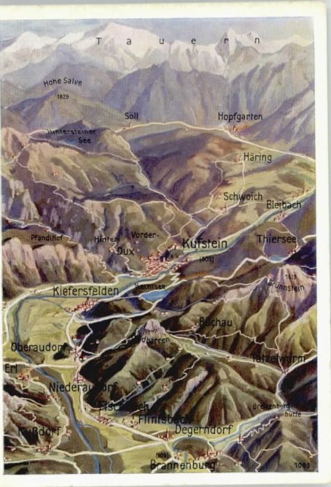 Brannenburg Nussdorf Niederaudorf Oberaudorf Kiefer