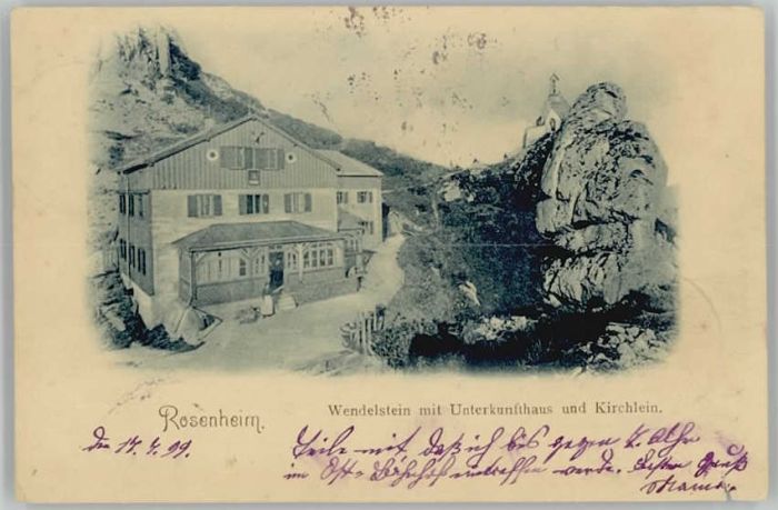 Rosenheim Bayern Rosenheim Oberbayern Wendelstein x 1899