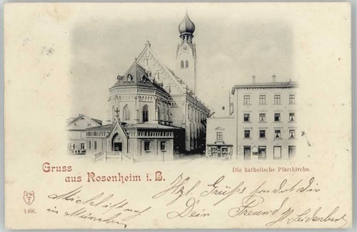 Rosenheim Bayern Rosenheim Oberbayern  x 1897