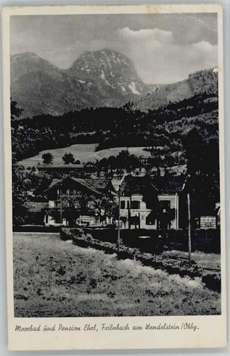 Bad Feilnbach Pension Ehrl x 1942