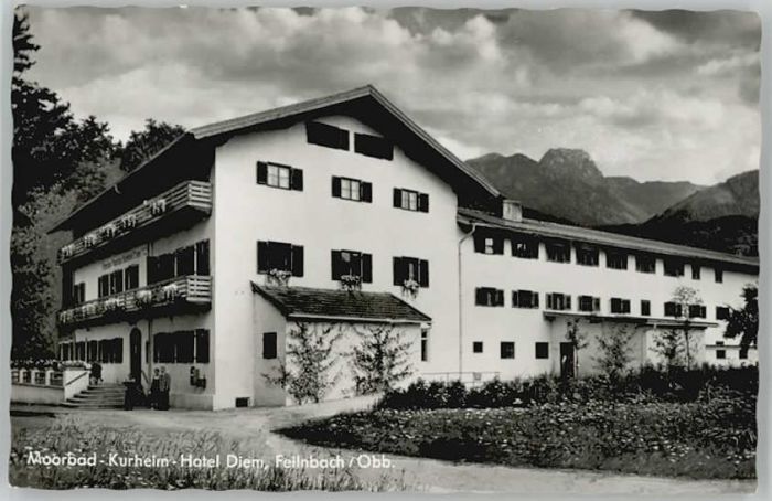 Bad Feilnbach Kurheim Diem ungelaufen ca. 1955