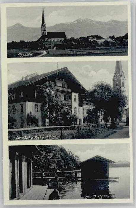 Eggstaett Oberbayern Gasthof Post Hartsee