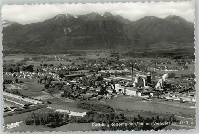 Raubling Fliegeraufnahme Redenfelden ungelaufen