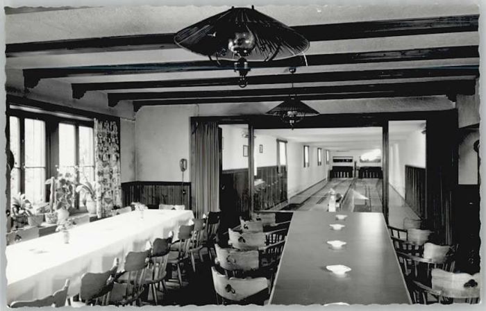 Tatenhausen Westfalen Kegelbahn o 1964