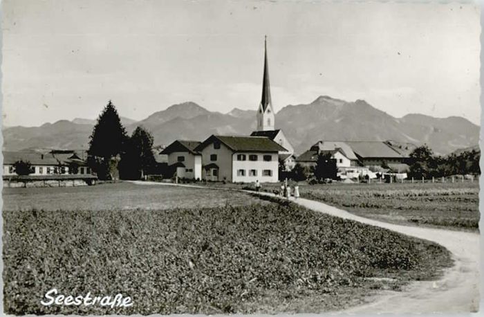 Eggstaett Oberbayern o 1955