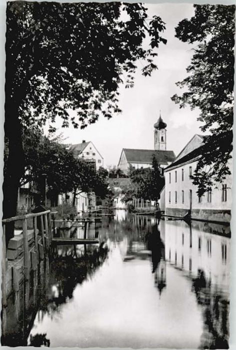 Bad Aibling Glonn ungelaufen ca. 1955