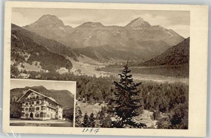 Neuhaus Schliersee Gasthof Terofals ungelaufen ca. 1920