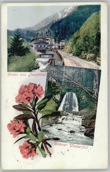 Muenchen Stempelabschlag] Josephtal x 1906