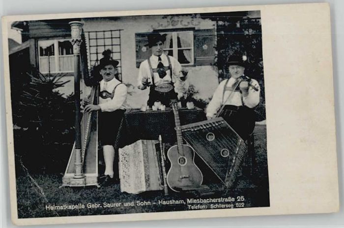 Schliersee Heimatkapelle Sauer und Sohn