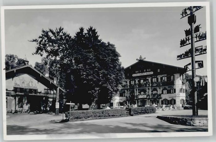 Neuhaus Schliersee Terofals Gasthof  ungelaufen ca. 1955