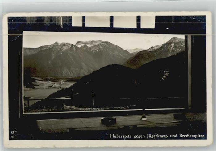 Schliersee [Stempelabschlag] Huberspitz Jaegerkam