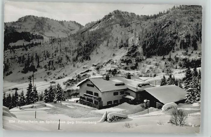 Spitzingsee Polizeiheim Spitzing x 1960