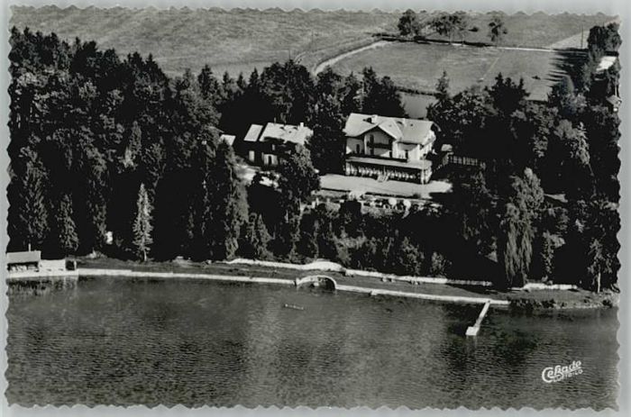 Schliersee Haus Freudenberg Fliegeraufnahme  ungel