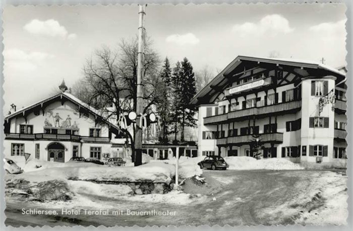 Schliersee Hotel Terofal Bauerntheater ungelaufen