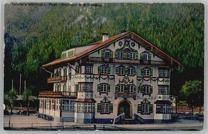 Neuhaus Schliersee Terofals Gasthof  o 1919
